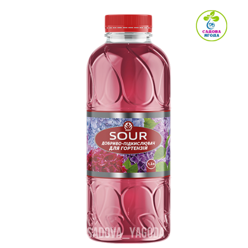 Рідке добриво підкислювач Рост SOUR для Гортензій