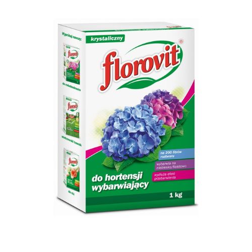 ФЛОРОВІТ (Florovit) ,добриво що надає колір Гортензій 1кг (картонна коробка)